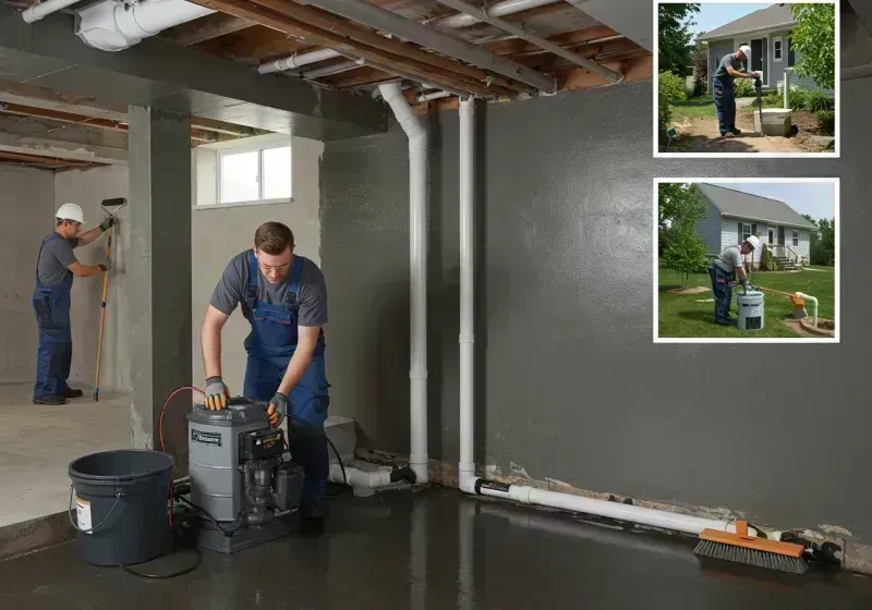 Basement Waterproofing and Flood Prevention process in Bedford, KY